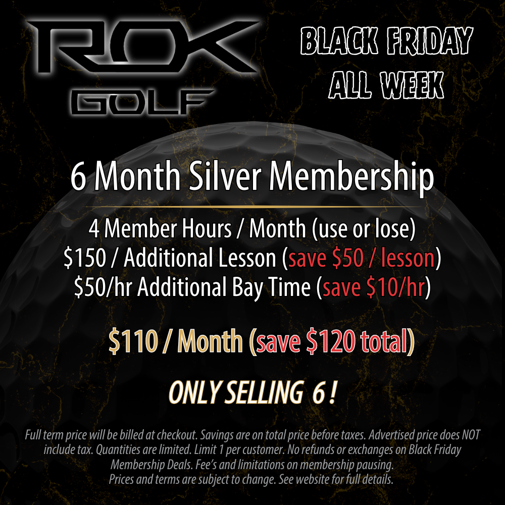 ROK Golf Silver Membership - 6 Month Special