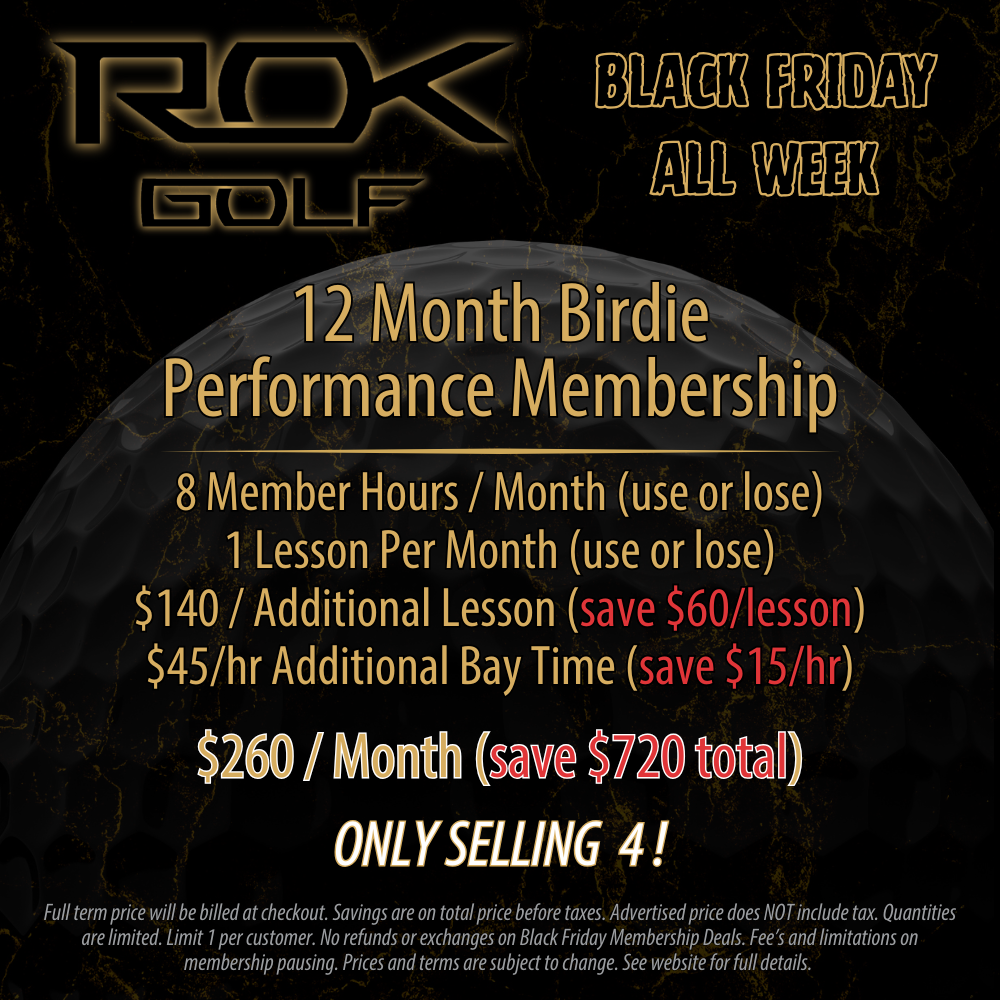 ROK Golf Performance Birdie Membership - 12 Month Special
