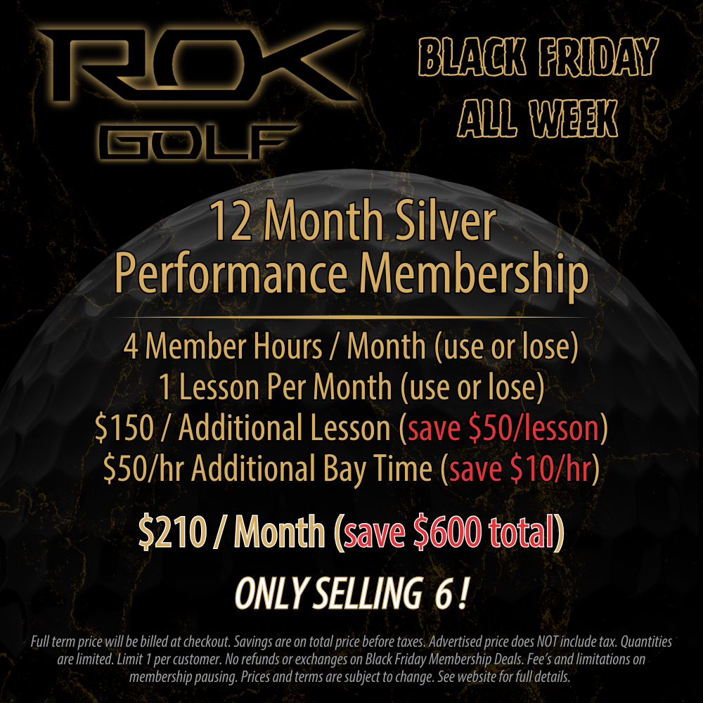 ROK Golf Performance Silver Membership - 12 Month Special